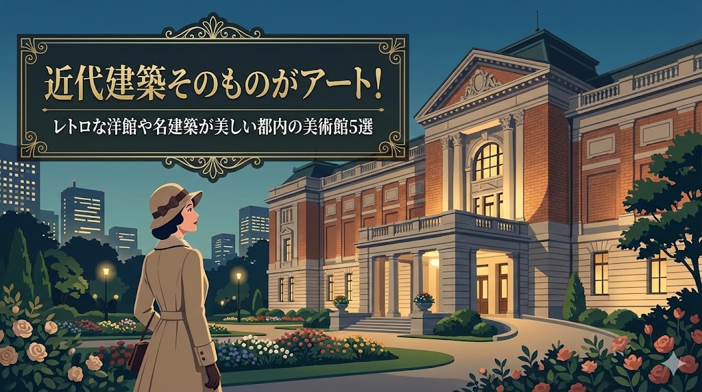 近代建築そのものがアート！レトロな洋館や名建築が美しい都内の美術館5選 | ゆるり東京アートめぐり